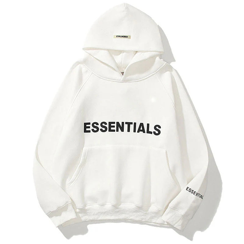 Qamis™ X Essentials Unisex Hoodie – Premium Cotton Streetwear