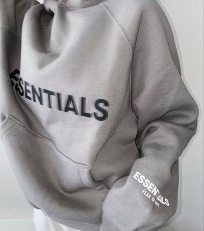 Qamis™ X Essentials Unisex Hoodie – Premium Cotton Streetwear